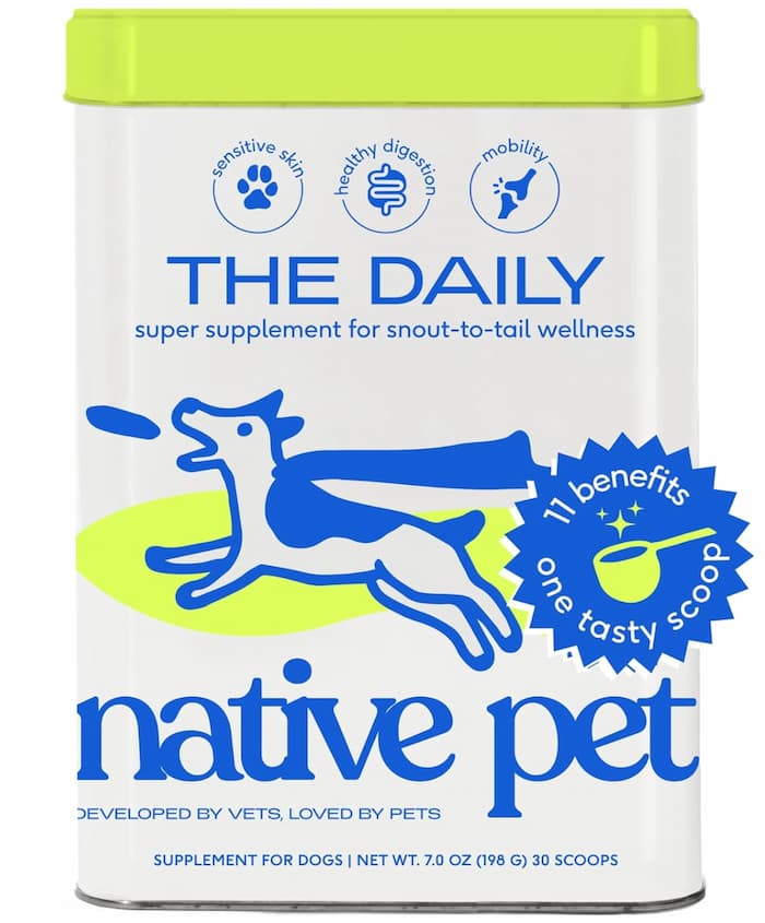 Natural Pet super supplement for dogs